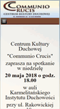 Mobile Screenshot of communiocrucis.pl